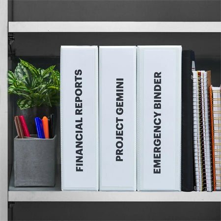 Avery® Binder Spine Inserts for 2 Inch Binders - 20 - Bright White Card Stock - Inserts/Labels