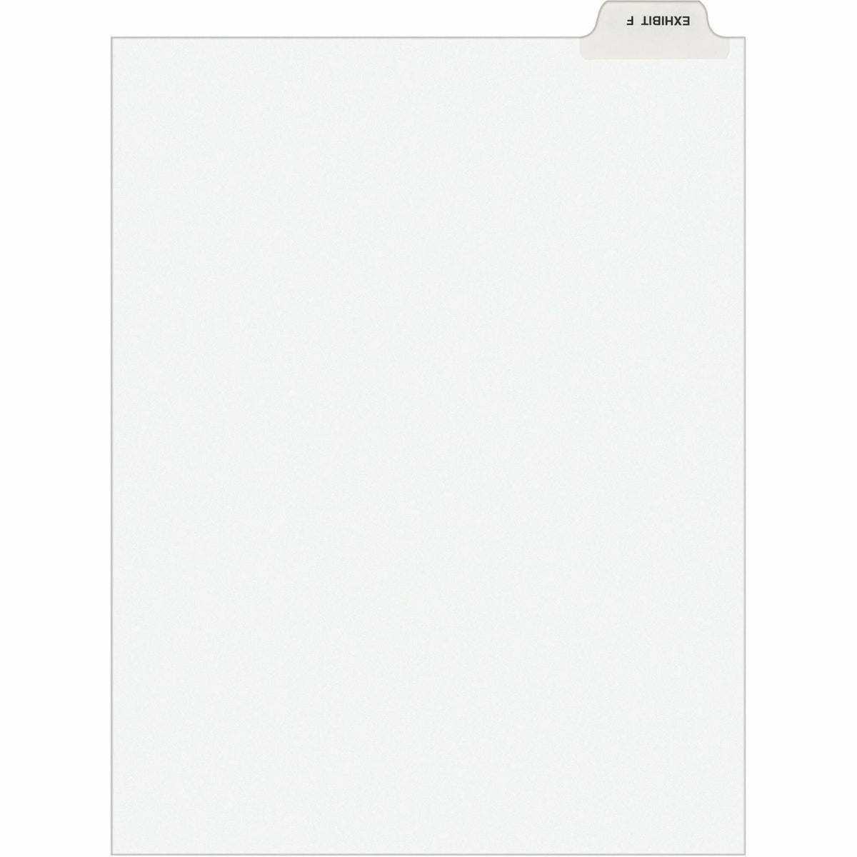 Avery® Bottom Tab Legal Dividers: Exhibit F - 25 Dividers Letter Size - Index Divider