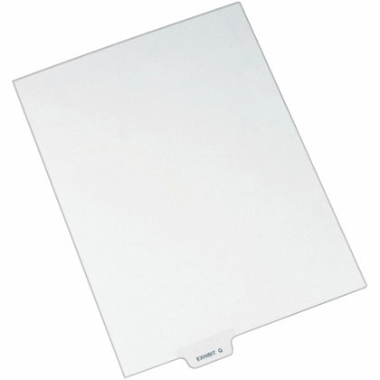 Avery® Bottom Tab Legal Dividers: Exhibit Q 25/Set Letter Size - Index Divider