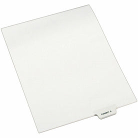 Avery® Bottom Tab Legal Dividers: Exhibit S - 25 Dividers Letter Size - Index Divider