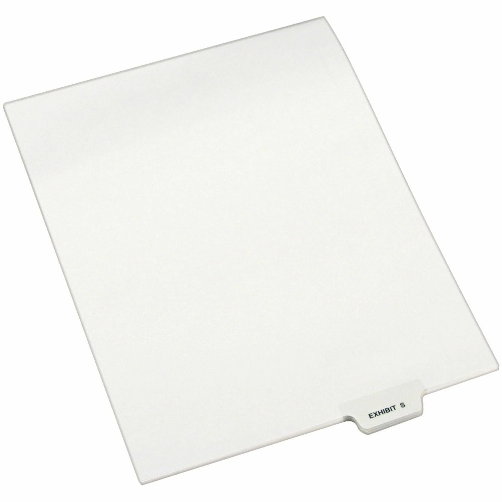 Avery® Bottom Tab Legal Dividers: Exhibit S - 25 Dividers Letter Size - Index Divider