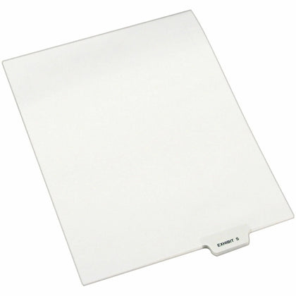 Avery® Bottom Tab Legal Dividers: Exhibit S - 25 Dividers Letter Size - Index Divider
