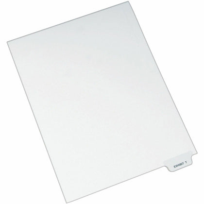 Avery® Bottom Tab Legal Dividers: Exhibit T 25 Dividers Letter Size - Index Divider