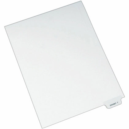 Avery® Bottom Tab Legal Dividers: Exhibit T 25 Dividers Letter Size - Index Divider
