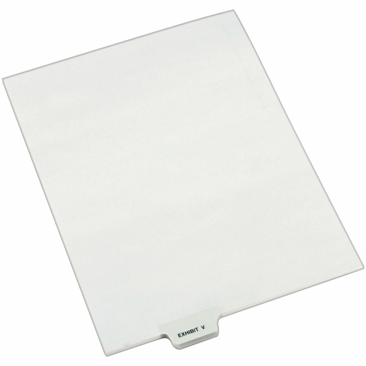 Avery® Bottom Tab Legal Dividers: Exhibit V 25 Dividers Letter Size - Index Divider