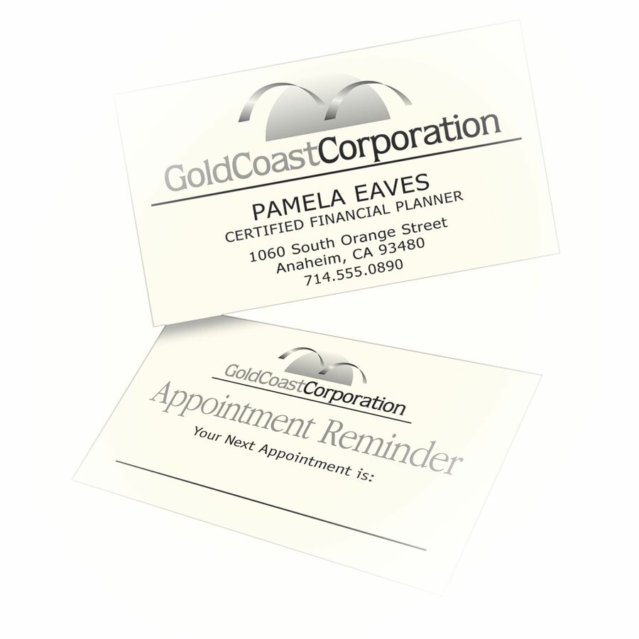Avery® Business Cards, Ivory, True Print(R) Two-Sided Printing, 2" x 3-1/2" , 200 Cards - Alternate-Image7