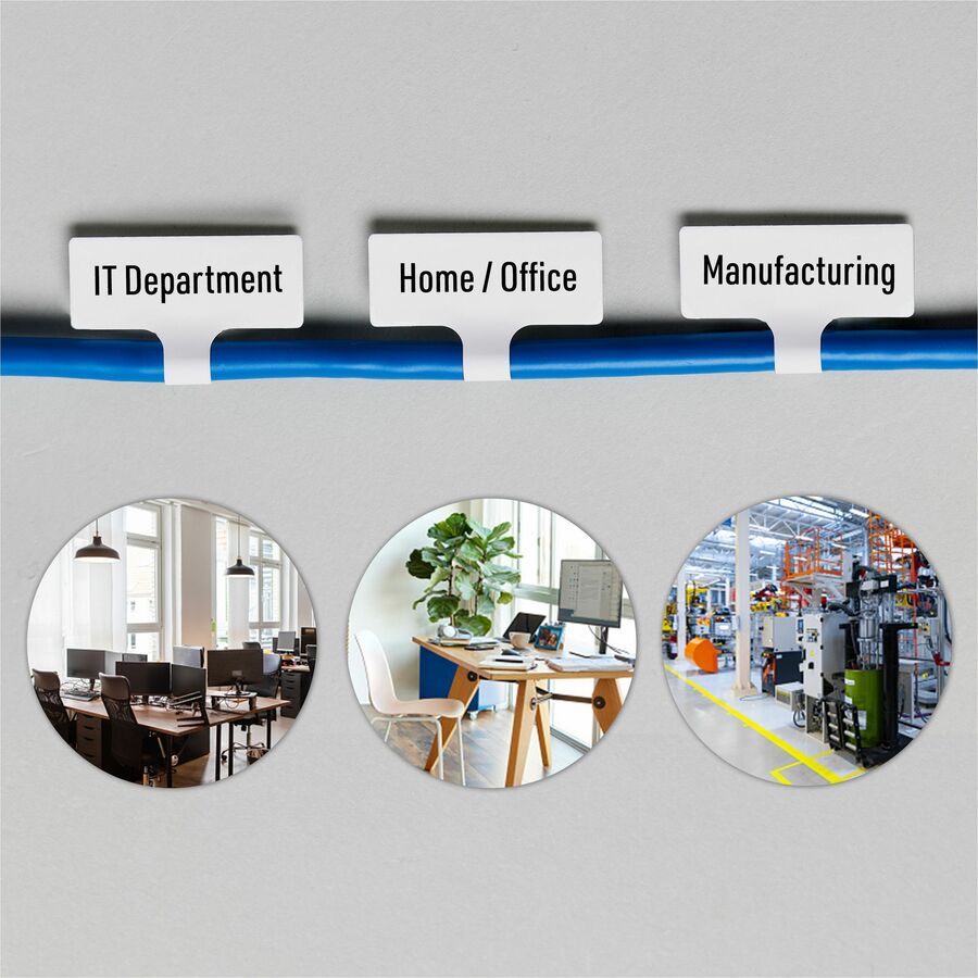 Avery® Cable Labels, T-Style, 1.25" x 2" , 300 Total (61539) - Alternate-Image5