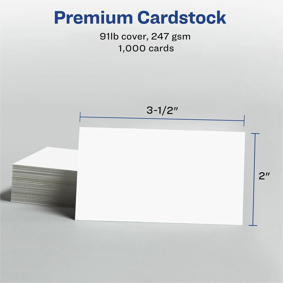 Avery® Clean Edge Business Cards - Alternate-Image4