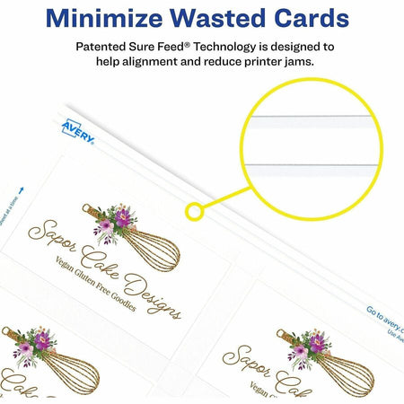 Avery® Clean Edge Business Cards - Alternate-Image2