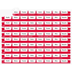 Avery® Clear Label Sheet Refills - Easy Print & Apply - 30 Labels/sheet - Index Accessories Page Markers