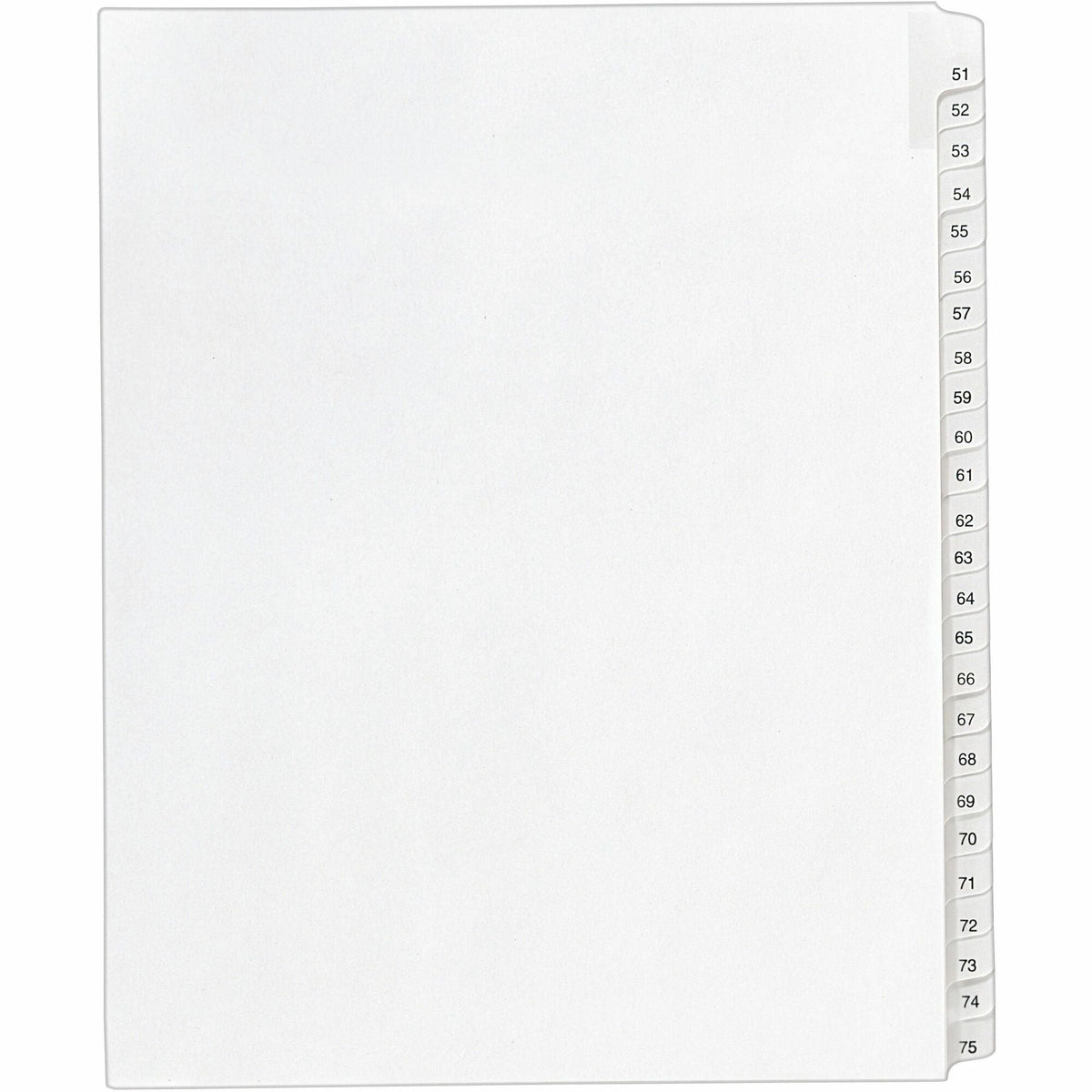 Avery® Collated Legal Exhibit Dividers - Allstate Style - 2000