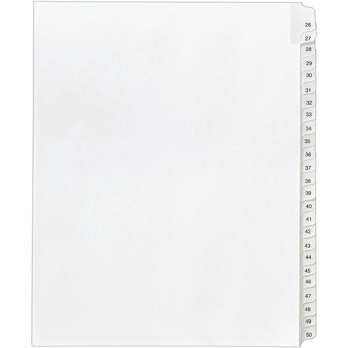 Avery® Collated Legal Exhibit Dividers - Allstate Style - 2000