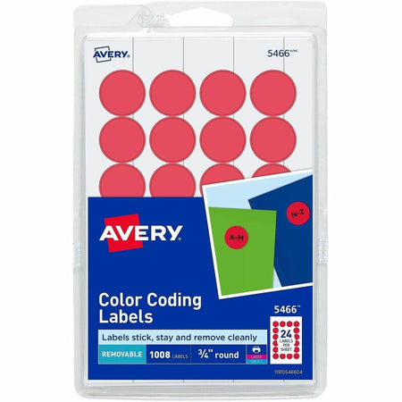 Avery&reg; Color-Coding Labels - 2000