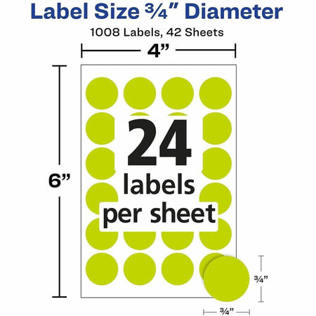 Avery&reg; Color-Coding Labels - Alternate-Image2