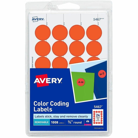 Avery&reg; Color-Coding Labels - 2000