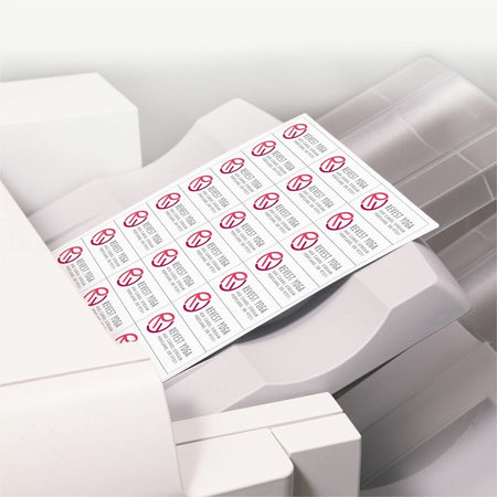 Avery® Copier Address Labels - 1 1/2’’ Width x 2 13/16’’ Length - Permanent Adhesive - Rectangle - White - Paper - 21