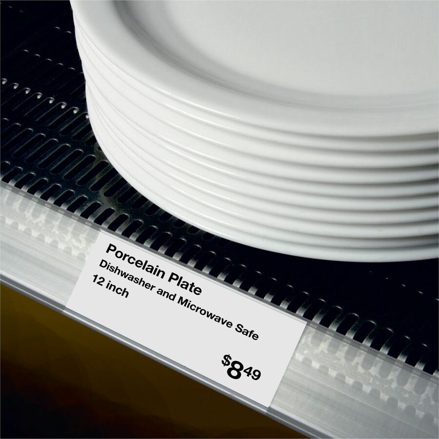 Avery® Copier Address Labels - 1 1/2’’ Width x 2 13/16’’ Length - Permanent Adhesive - Rectangle - White - Paper - 21