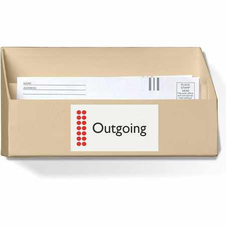 Avery® Copier Address Labels - 1 1/2’’ Width x 2 13/16’’ Length - Permanent Adhesive - Rectangle - White - Paper - 21