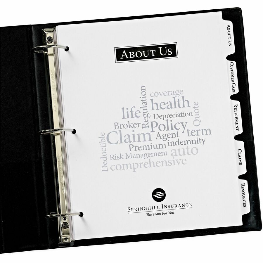 Avery® Customizable Print-On Dividers - Alternate-Image7