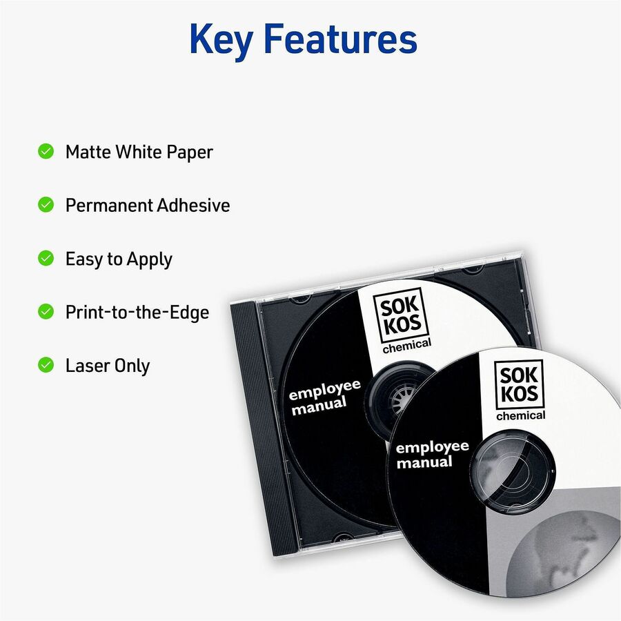 Avery® Customize CD/DVD Labels - Alternate-Image1