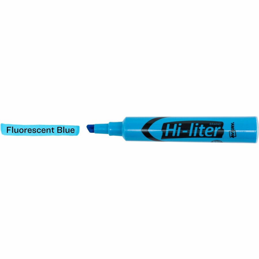 Avery&reg; Hi-Liter, Desk-Style, Fluorescent Blue, 12 Count (24016) - Alternate-Image8