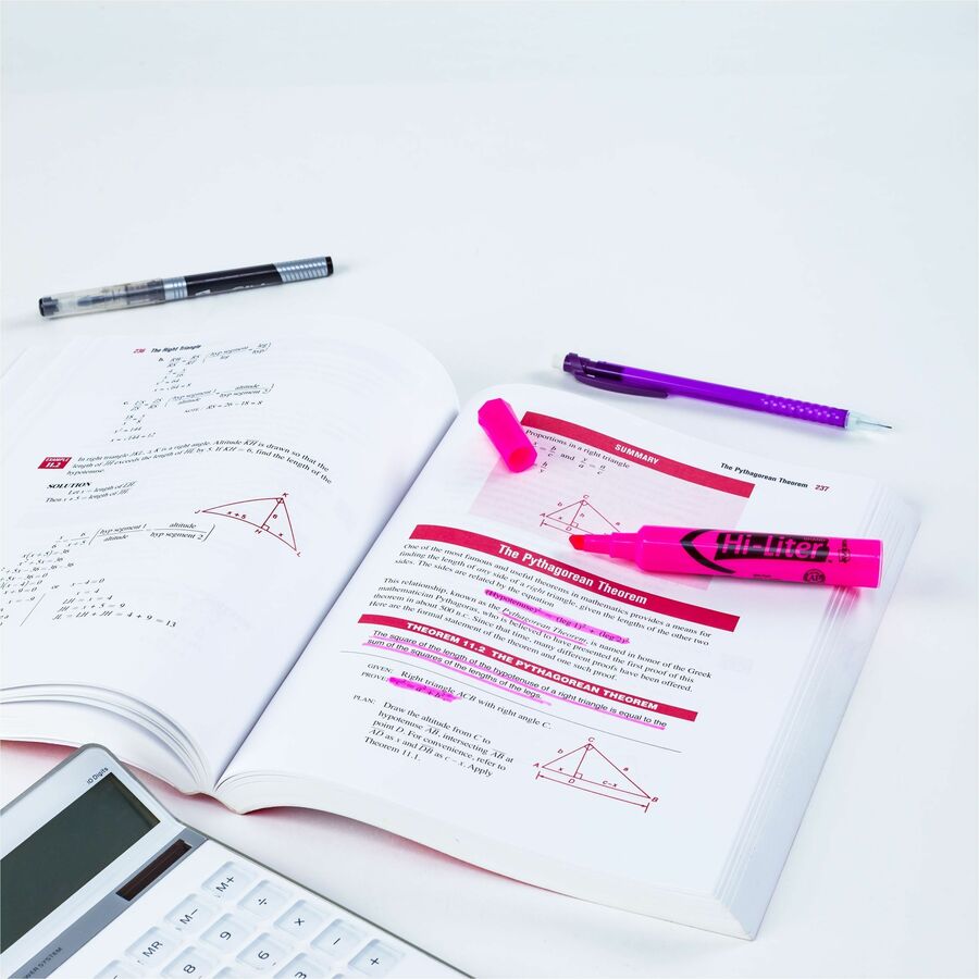 Avery&reg; Hi-Liter, Desk-Style, Fluorescent Pink, 12 Count (24010) - Alternate-Image6