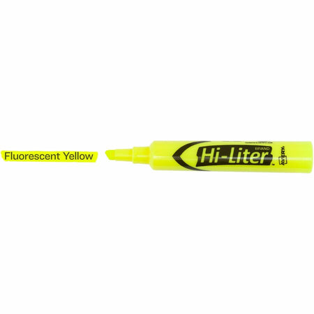 Avery&reg; Hi-Liter Desk-Style Highlighters, SmearSafe, Yellow, 2 Pack - Alternate-Image8