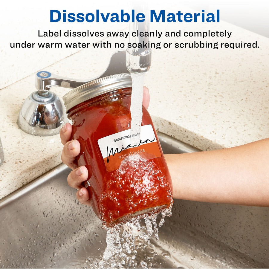 Avery&reg; Dissolvable Rectangle Labels - Alternate-Image2