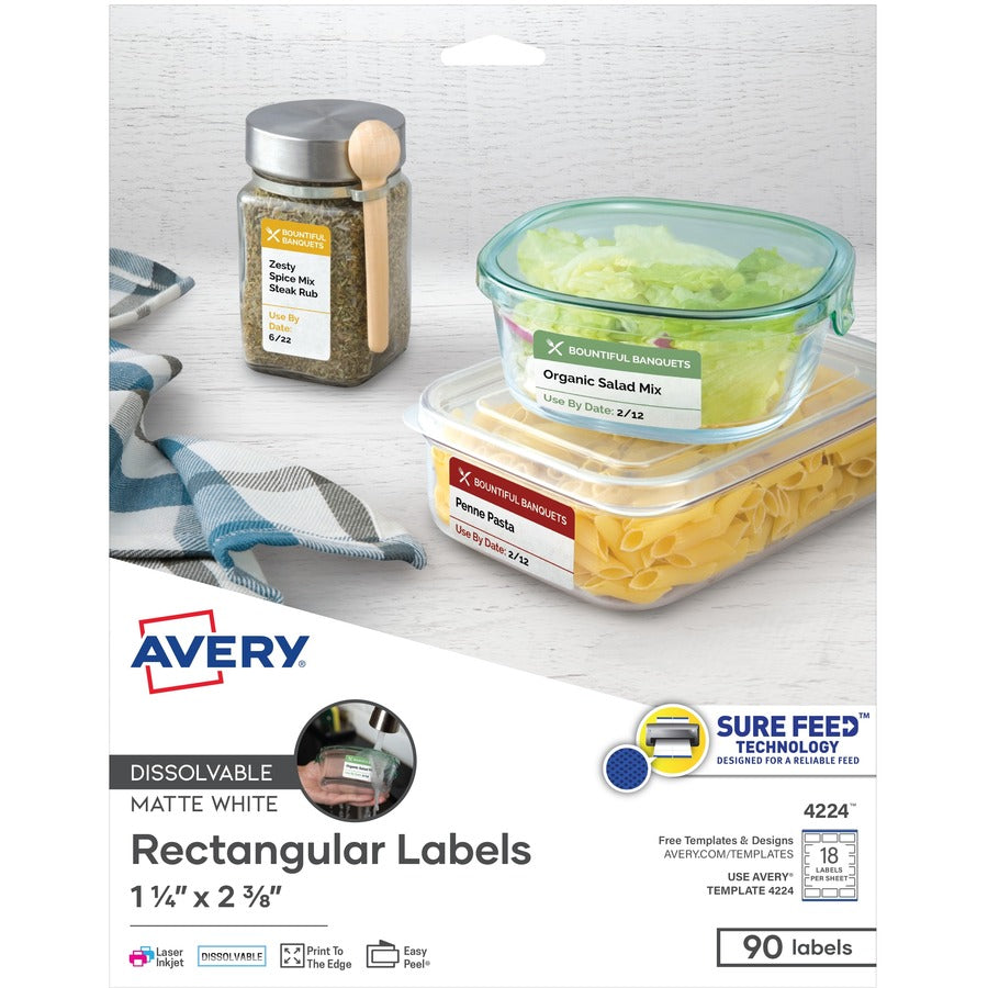 Avery&reg; Dissolvable Rectangle Labels - Alternate-Image6