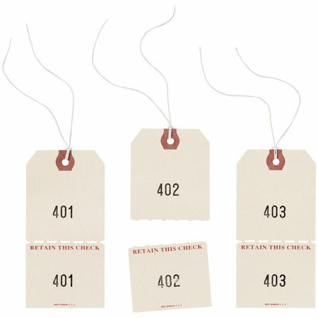 Avery&reg; Duplicate Auto Park Tags, Manila, Strung, 4-3/4" x 2-3/8" , 500 Tags (18670) - Alternate-Image2