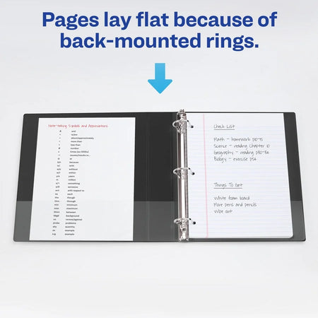 Avery® Durable Binder: 1’’ DuraHinge 220 Sheet Capacity Blue - Presentation / View Binders