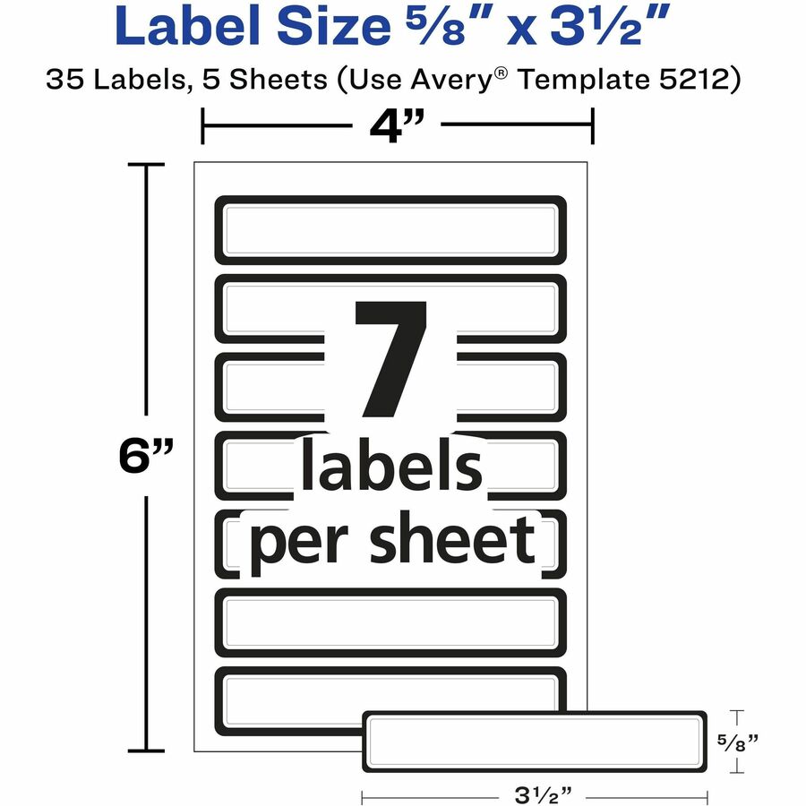 Avery® Durable ID Labels - Alternate-Image4