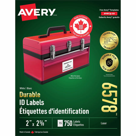 Avery® Durable ID Labels - 2000