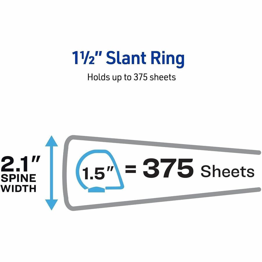 Avery® Durable View 3 Ring Binder - Alternate-Image3