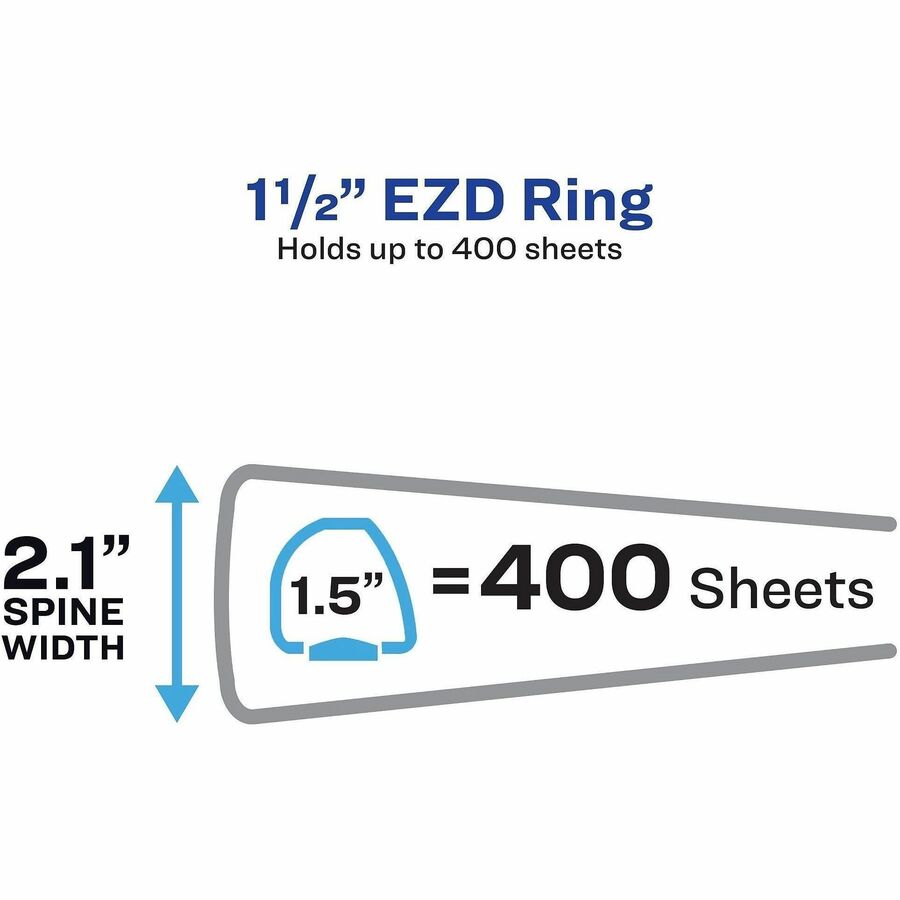 Avery® Durable View Binder - EZD Rings - Alternate-Image1