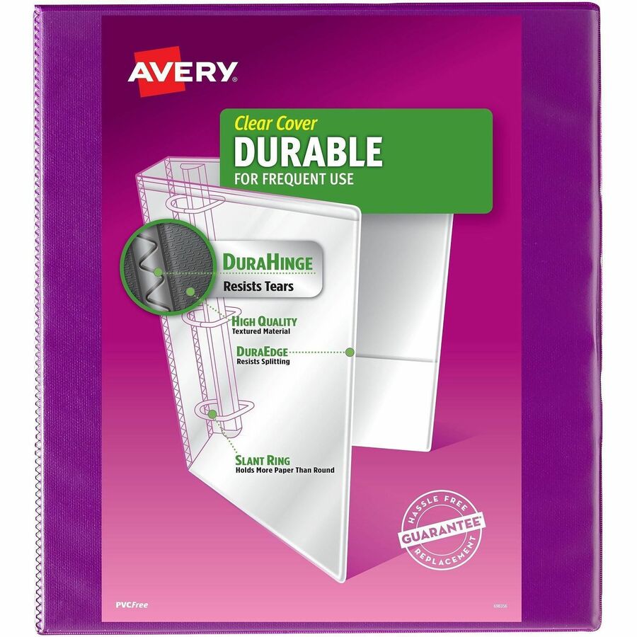 Avery® Durable View Binders with Slant Rings - Front