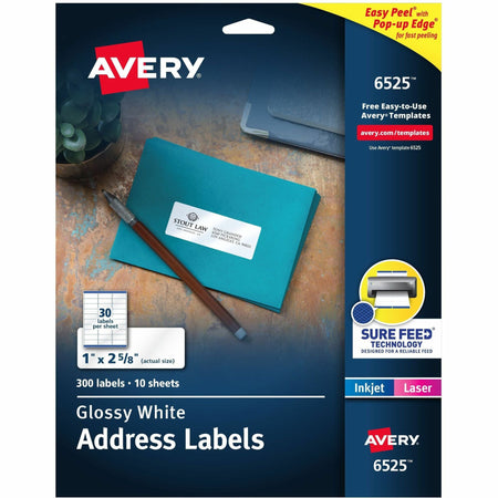Avery® Easy Peel Glossy Address Labels - 2000