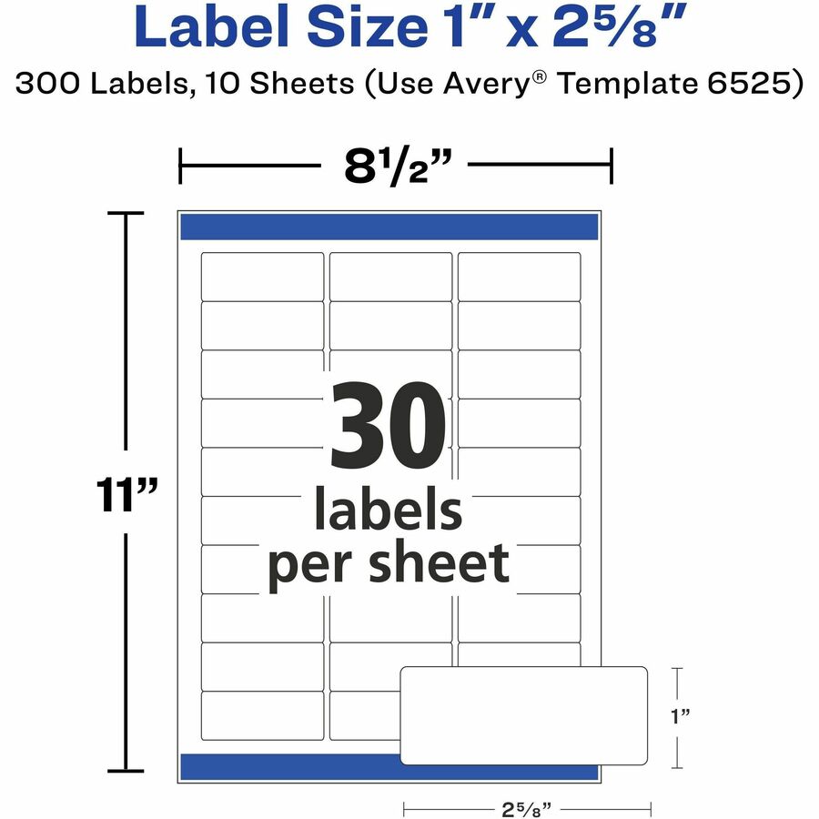 Avery® Easy Peel Glossy Address Labels - Alternate-Image5