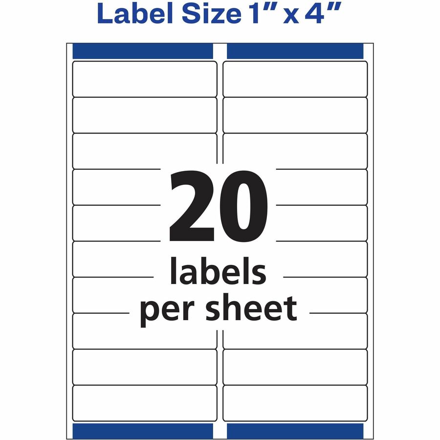 Avery® Easy Peel Inkjet Printer Mailing Labels - Alternate-Image4