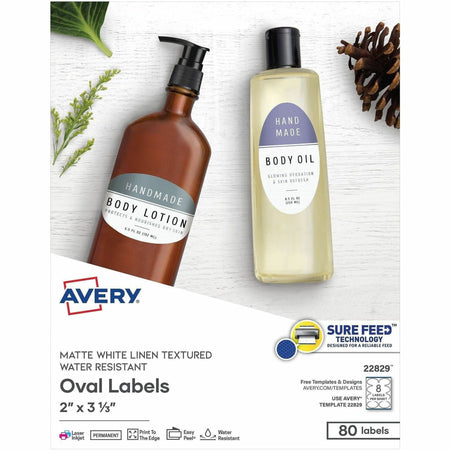 Avery® Easy Peel Labels -Sure Feed - Print-to-the-Edge - 2000