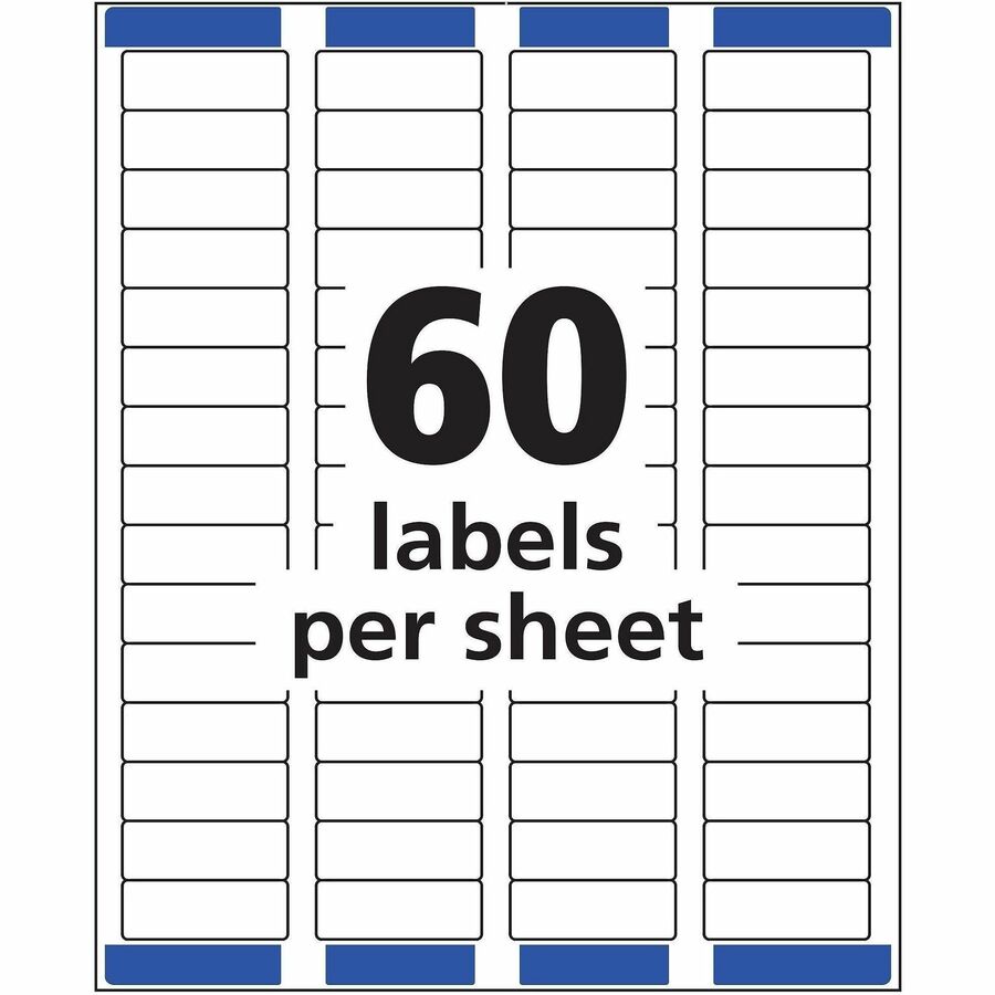 Avery® Easy Peel Return Address Labels, 2/3"x1-3/4" 6,000 Labels (5155) - Alternate-Image3