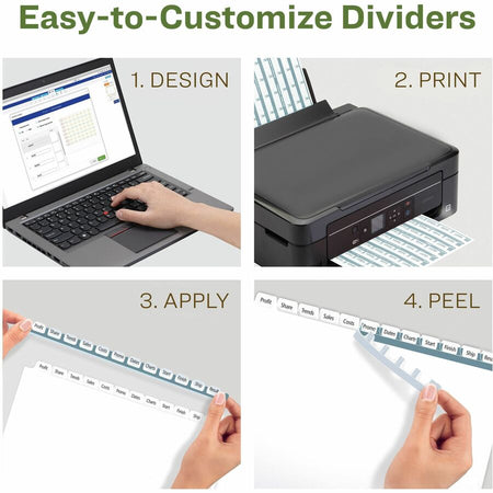 Avery® Eco-friendly Index Makers Dividers - Alternate-Image4