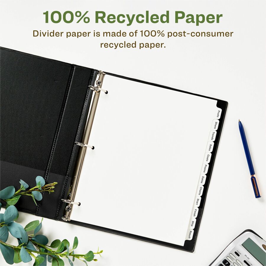 Avery® Eco-friendly Index Makers Dividers - Alternate-Image2