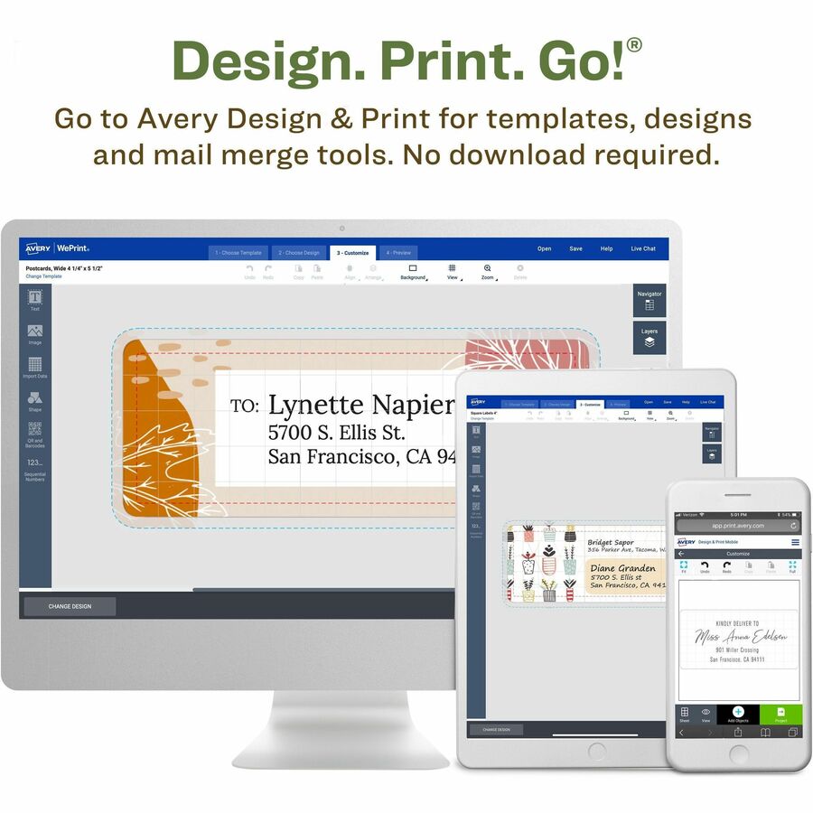 Avery® EcoFriendly Address Label - Alternate-Image5
