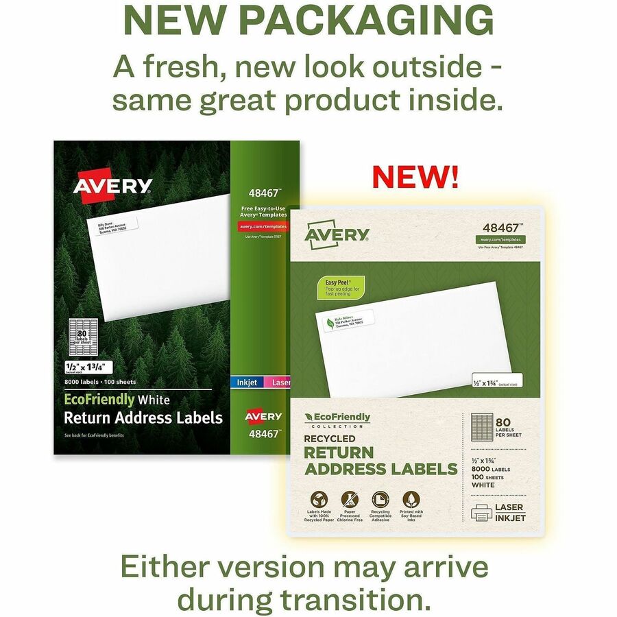 Avery® EcoFriendly Address Label - Alternate-Image1