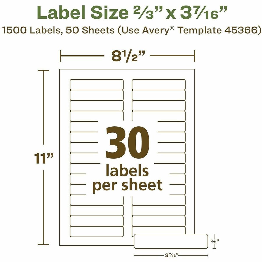 Avery® EcoFriendly File Folder Label - Alternate-Image4