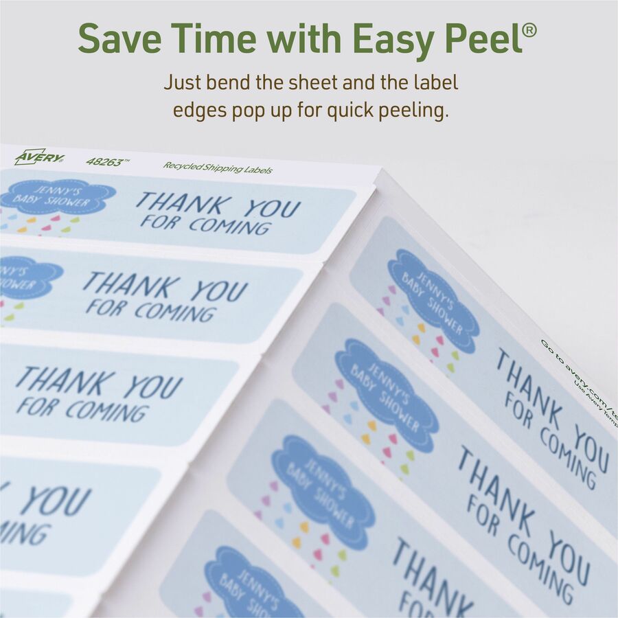 Avery® EcoFriendly Shipping Label - Alternate-Image7