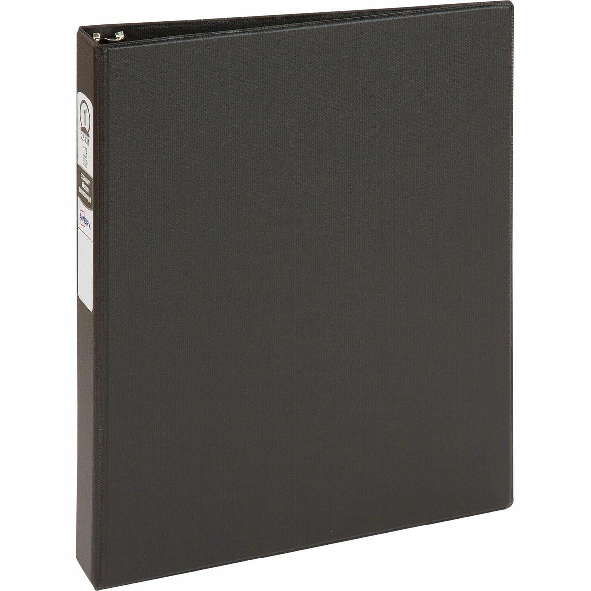 Avery® Economy Binder: 1’’ Capacity 175 Sheet 3-Ring Black Vinyl - Recycled - Ring Binders