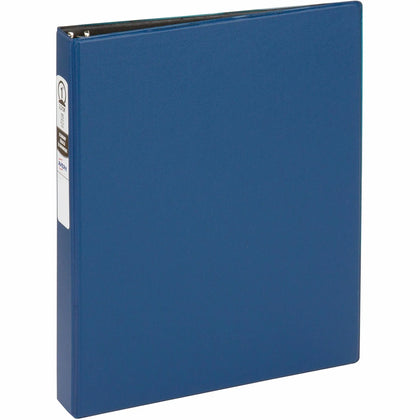 Avery® Economy Binder: 1’’ Capacity 175 Sheet Royal Blue Vinyl 3-Ring Binder - Ring Binders