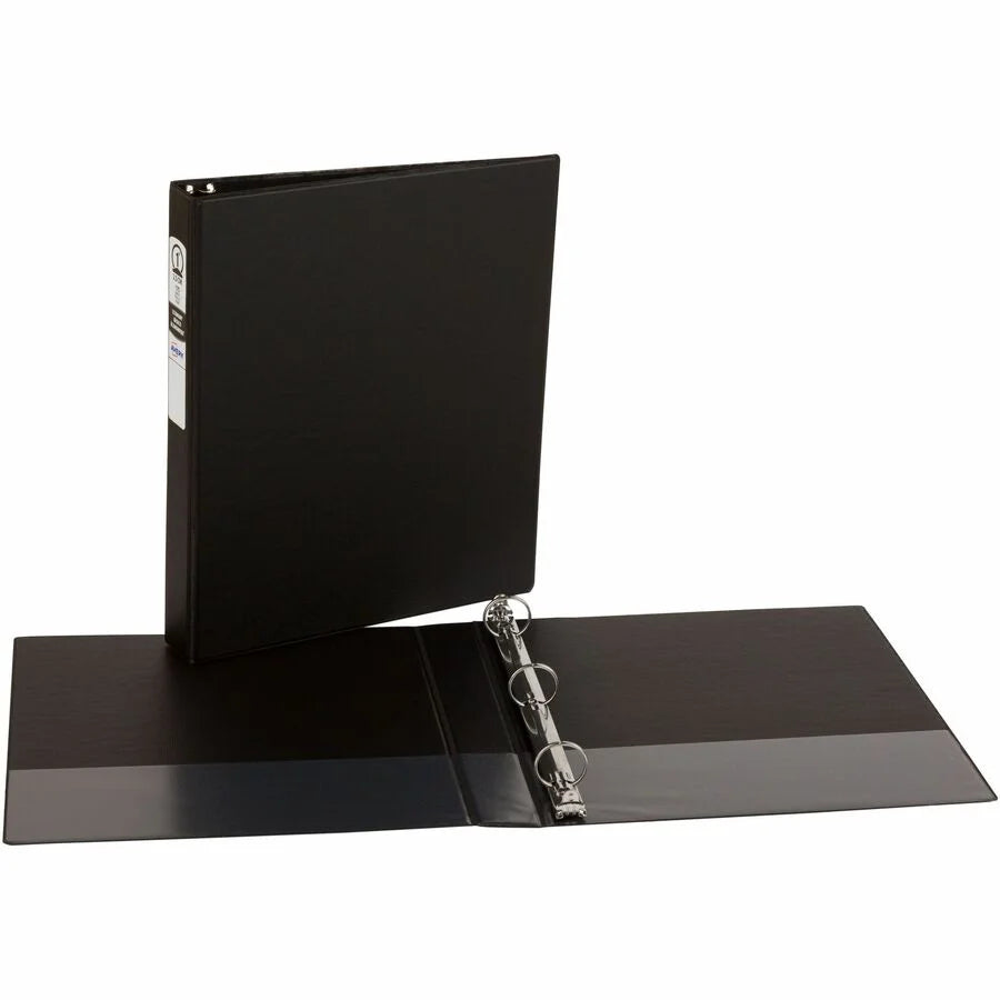 Avery® Economy Binder: 1’’ Capacity Pacific Blue 175 Sheet Round Ring 12/Carton - Binders